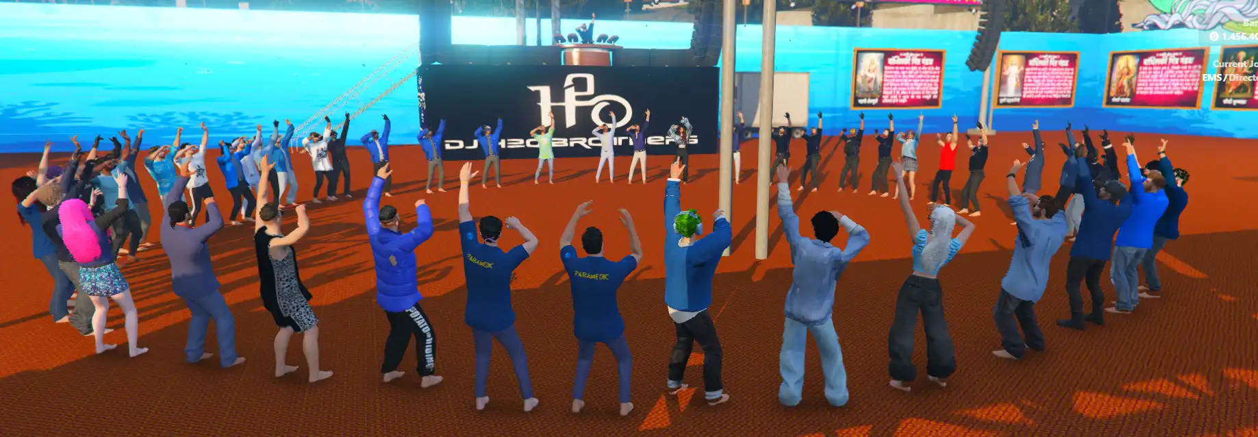 Day 3: Royal Blue Celebration of Navaratri